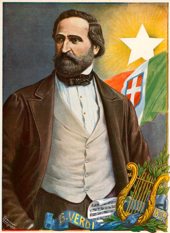 Giuseppe Verdi door Tancredi Scarpelli