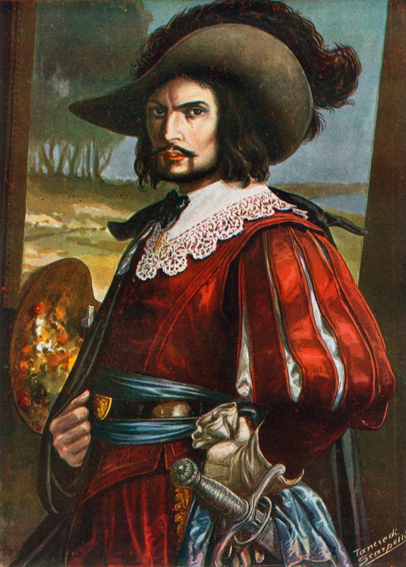Salvator Rosa door Tancredi Scarpelli