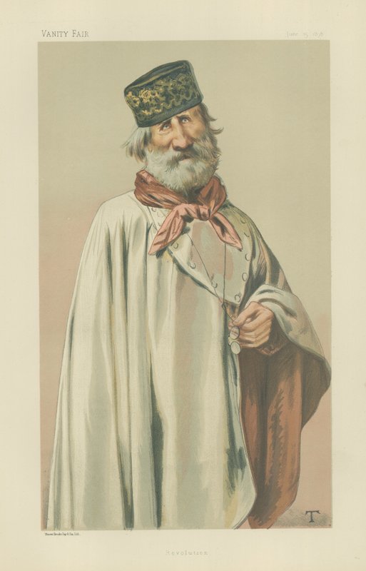 Generaal Giuseppe Garibaldi door Theobald Chartran