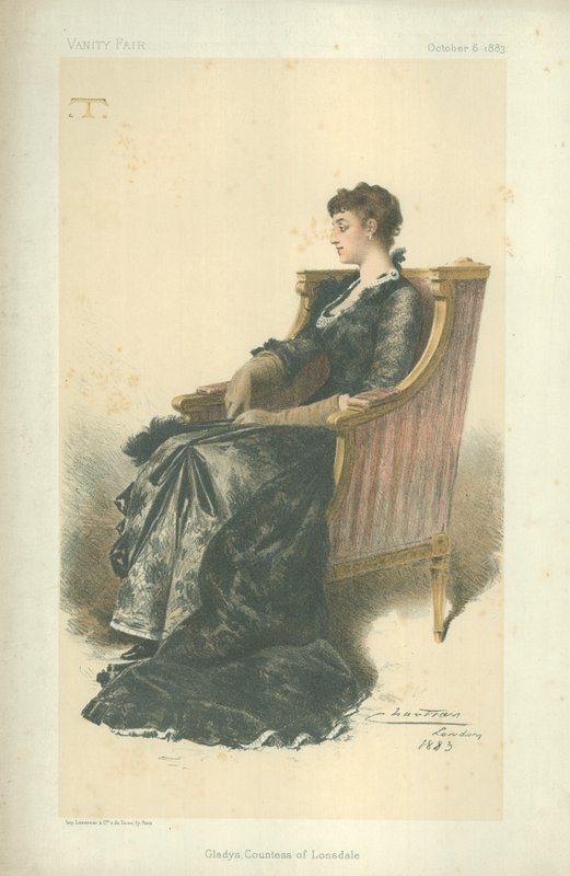 Gladys Gravin van Lonsdale door Theobald Chartran