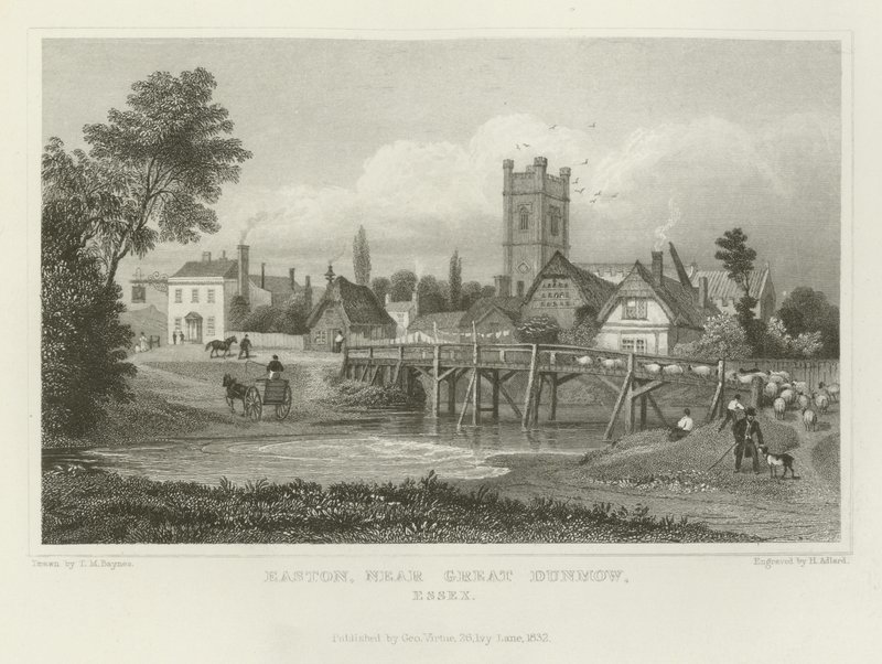 Easton, nabij Great Dunmow, Essex door Thomas Mann Baynes