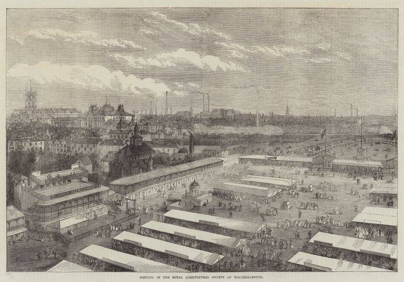 Vergadering van de Koninklijke Landbouwvereniging in Wolverhampton door Thomas Sulman