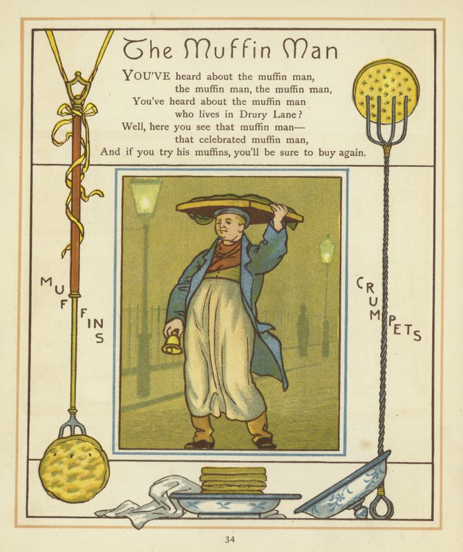 De Muffin Man door Thomas Crane