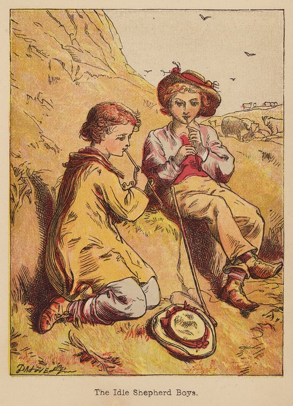 De Luie Herderjongens door Thomas Dalziel