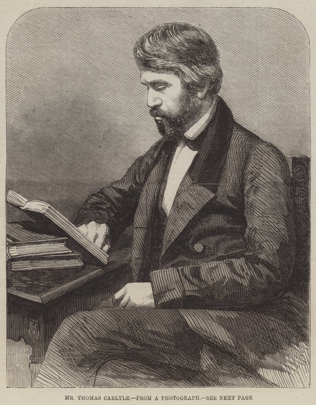 De heer Thomas Carlyle door Thomas Harrington Wilson