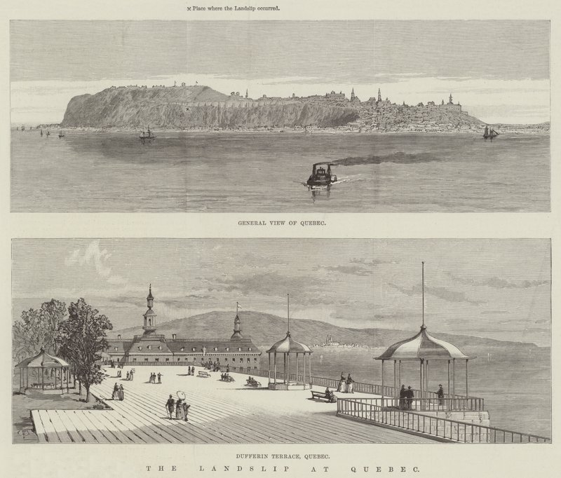 De Aardverschuiving in Quebec door Thomas Harrington Wilson