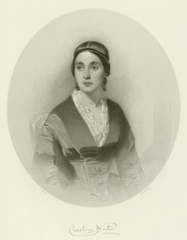 Caroline Norton door Thomas Heathfield Carrick
