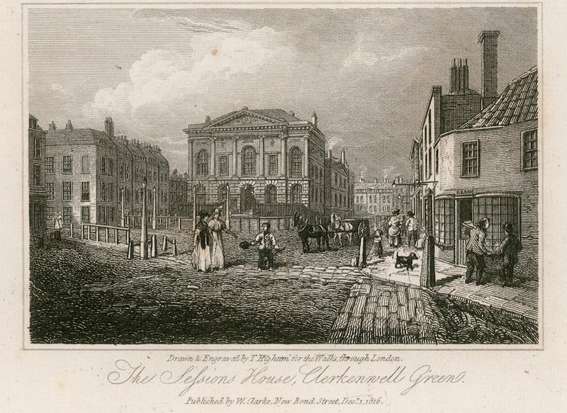 St Bartholomews Hospital, Smithfield door Thomas Higham