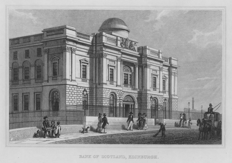 Bank of Scotland, Edinburgh door Thomas Hosmer Shepherd