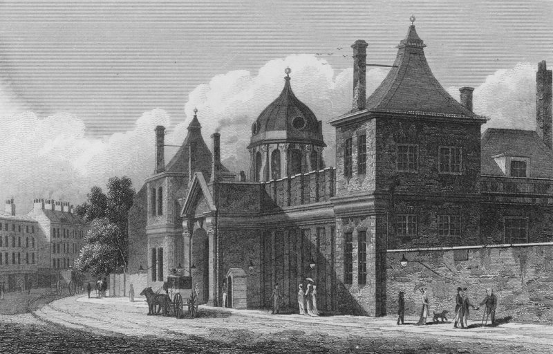 British Museum door Thomas Hosmer Shepherd