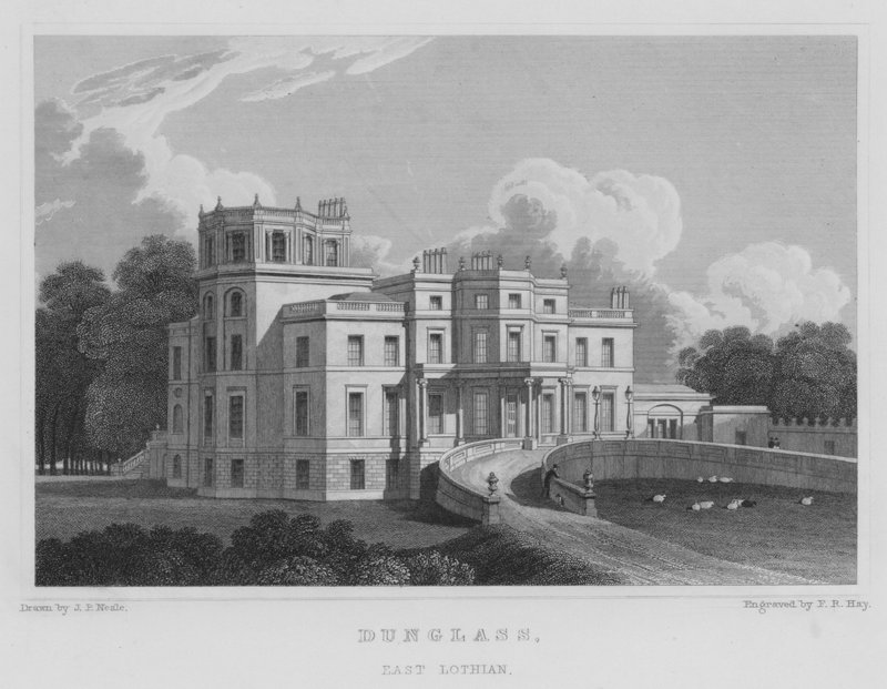 Dunglass, East Lothian door Thomas Hosmer Shepherd