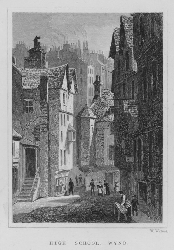 High School, Wynd door Thomas Hosmer Shepherd