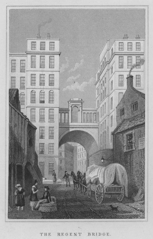 De Regent Bridge door Thomas Hosmer Shepherd