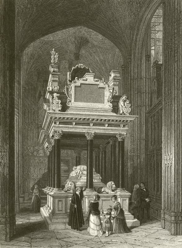 Graf van Koningin Elizabeth door Thomas Hosmer Shepherd