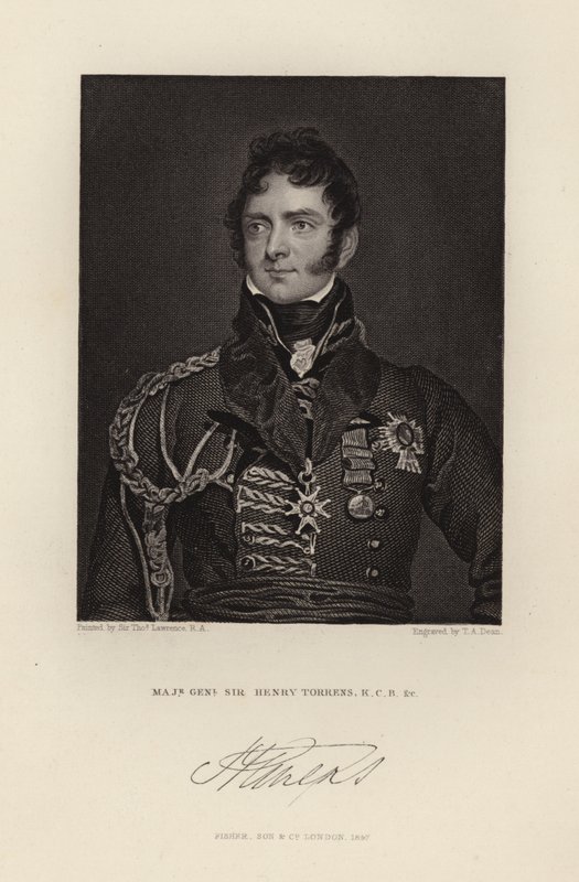 Generaal-majoor Sir Henry Torrens door Thomas Lawrence