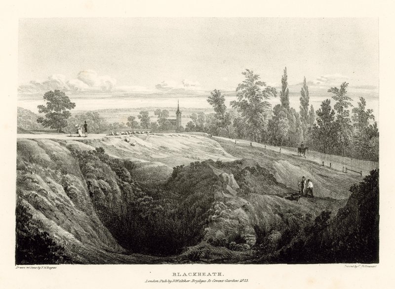 Blackheath, Londen door Thomas Mann Baynes