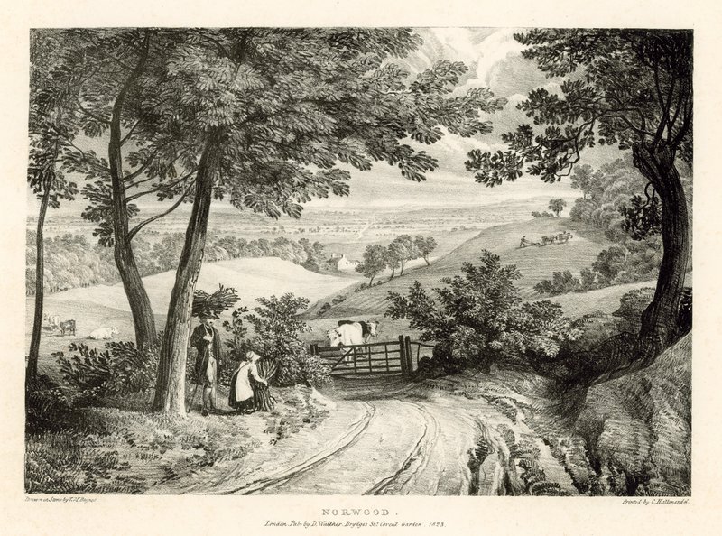 Norwood, Londen door Thomas Mann Baynes