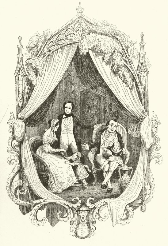 Illustratie voor Valentine Vox door Thomas Onwhyn