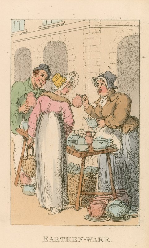 Aardewerk door Thomas Rowlandson