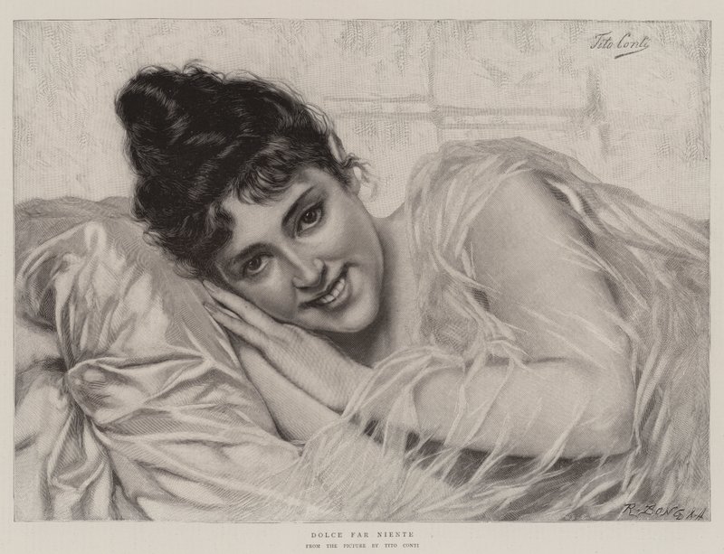 Dolce Far Niente door Tito Conti