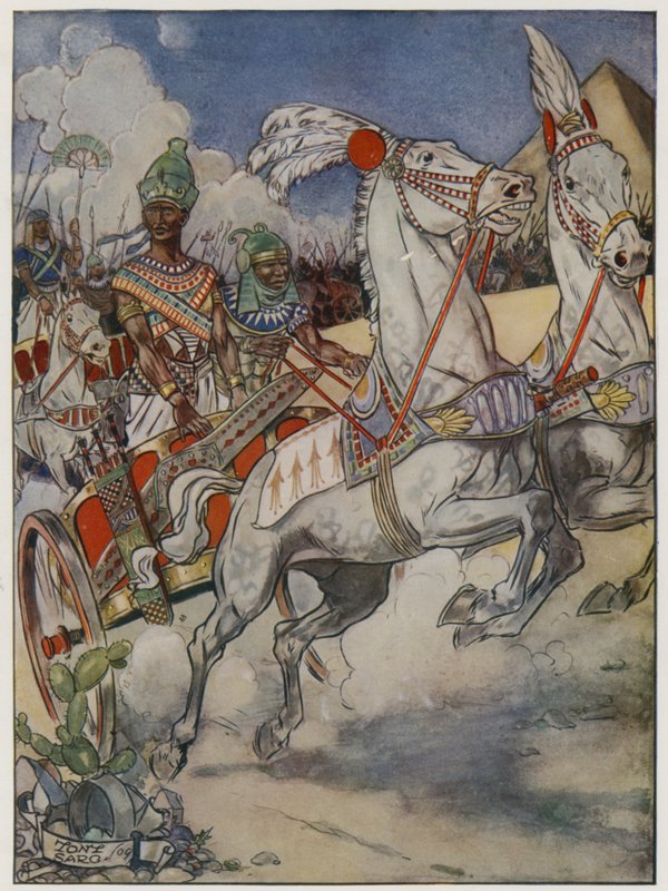 En het Egyptische leger vertrok door Tony Sarg
