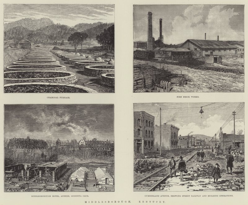 Middlesborough, Kentucky door Walter Paget