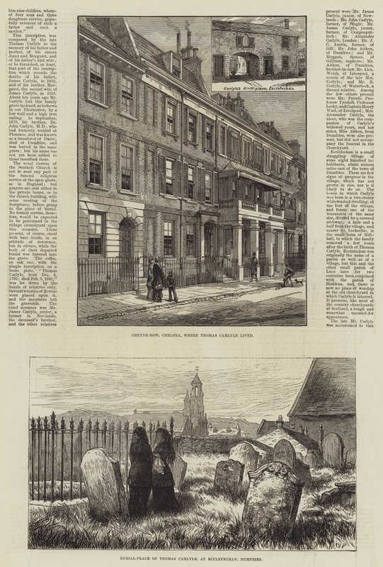 Thomas Carlyle door Walter Paget