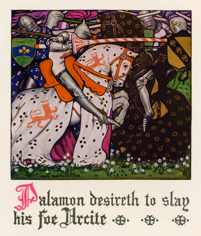 Chaucer: Het Verhaal van de Ridder door Walter Appleton Clark