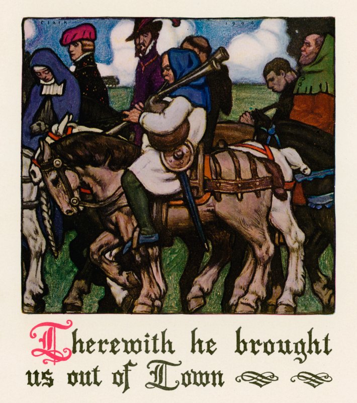 Chaucer: Het Verhaal van de Priores door Walter Appleton Clark