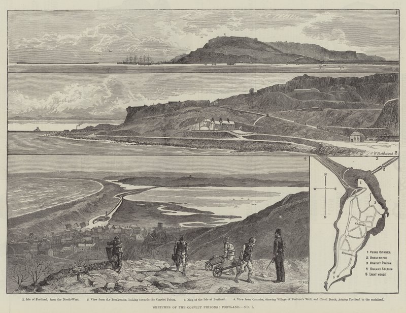 Schetsen van de Gevangenissen, Portland door Walter Bothams
