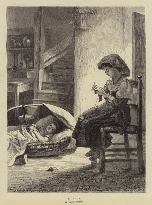 La Madre door Walter Charles Horsley