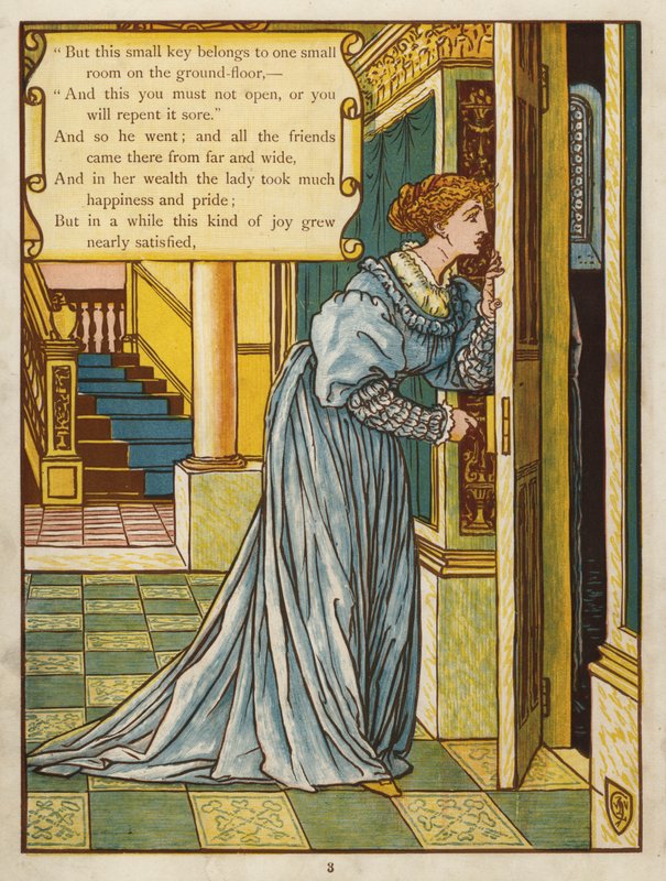 Blauwbaard door Walter Crane