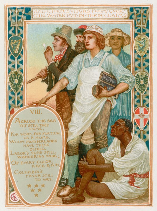 Andere vrijers door Walter Crane