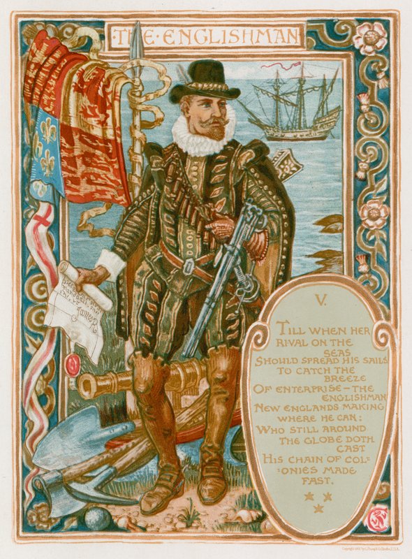 De Engelsman door Walter Crane