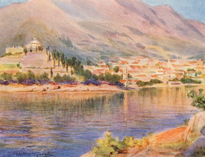 Cavtat, Ragusa Vecchia door Walter Frederick Roofe Tyndale