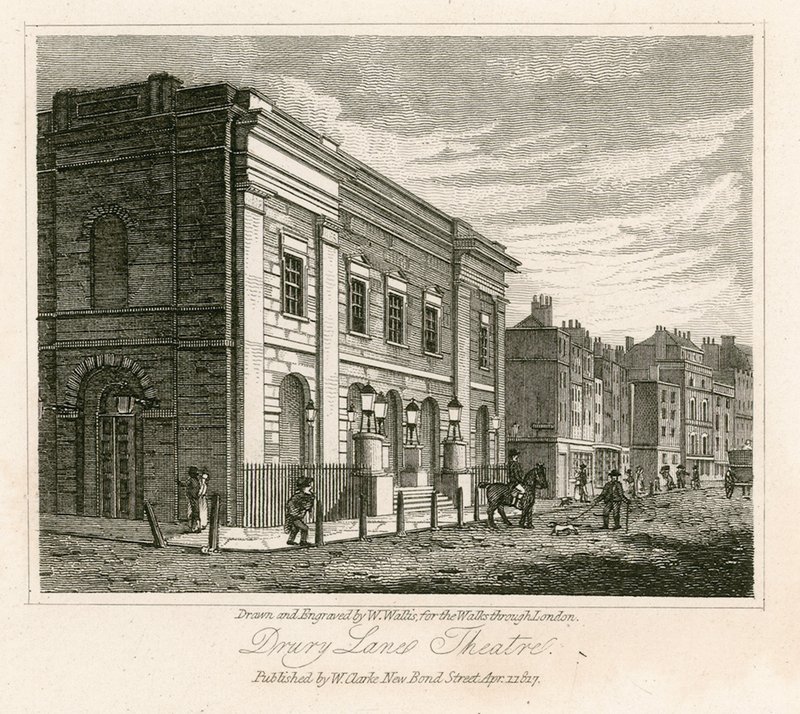 Drury Lane Theater, Londen door Walter Wallis