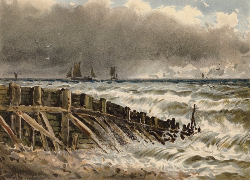 Oude Groin bij Hastings door Walter William May