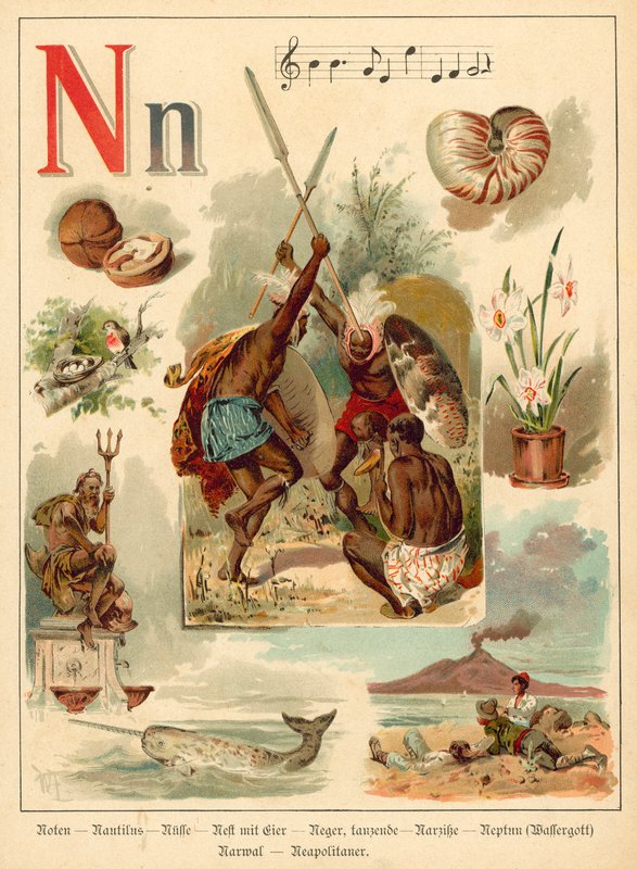 Letter N door Walter Zweigle