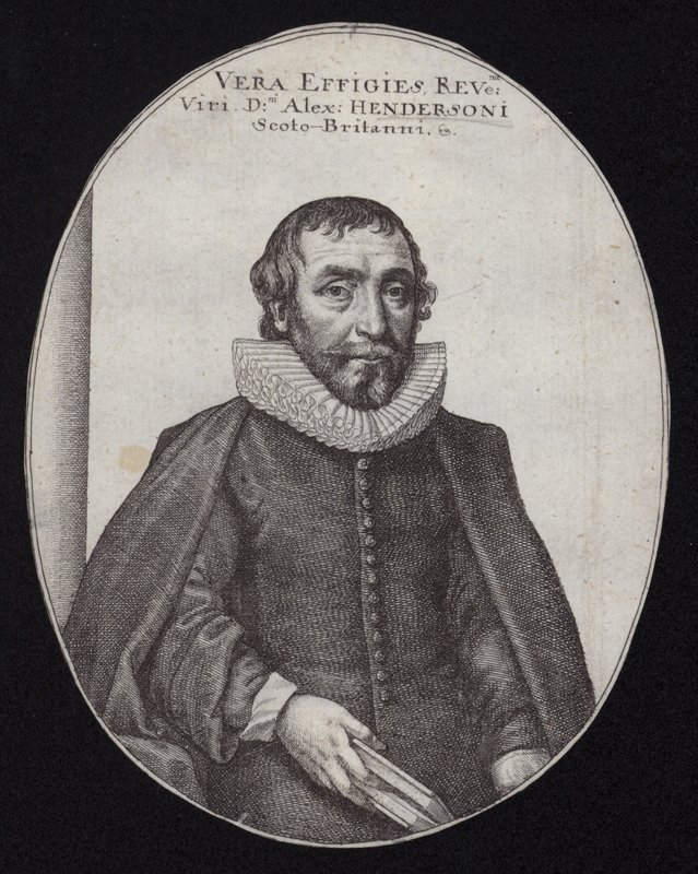 Dominee Alexander Henderson door Wenceslaus Hollar