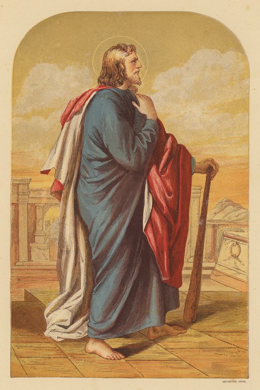 Sint Judas Thaddeus door Wilhelm Kandler