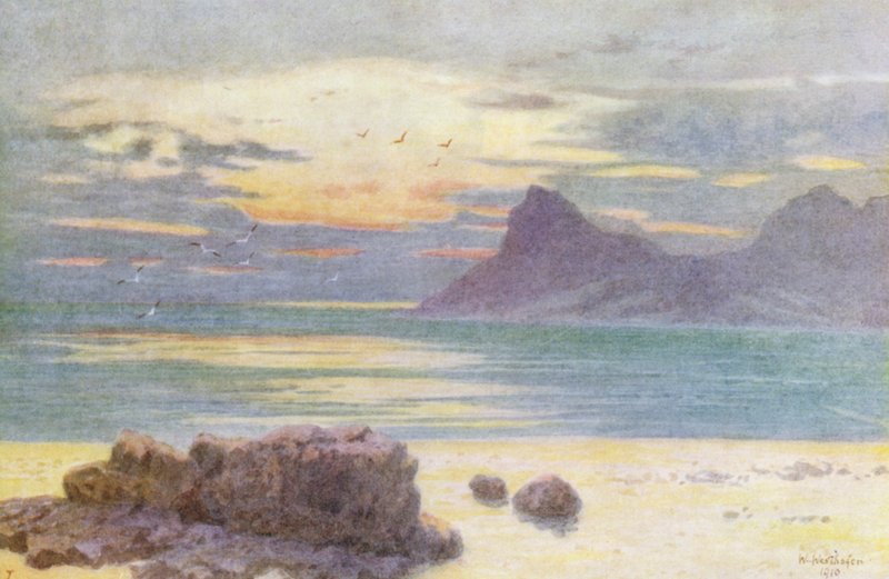 Houtbaai en Hangberg door Wilhelm Westhofen