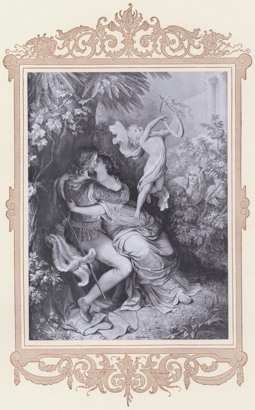 Helena, Faust door Wilhelm von (after) Kaulbach
