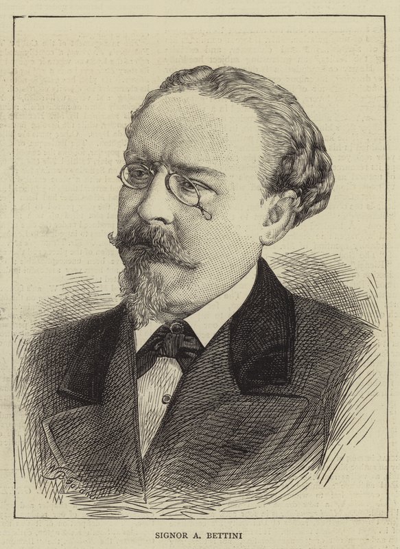 Signor A Bettini door William Biscombe Gardner