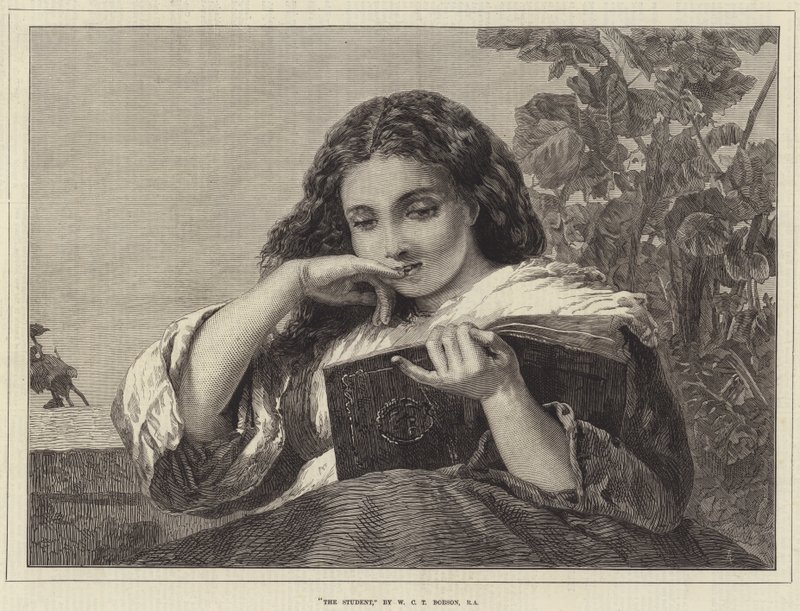 De student door William Dobson