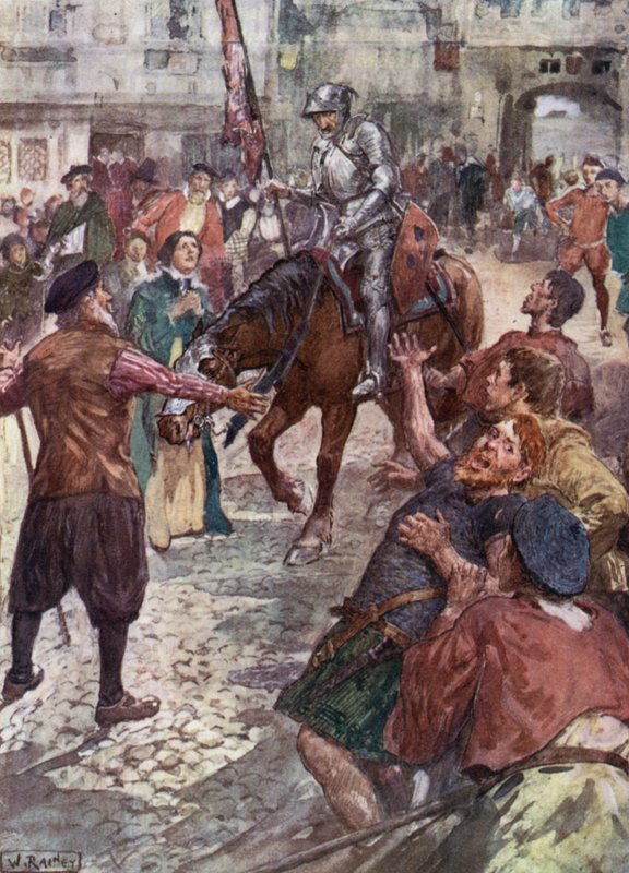 Edinburgh na Flodden door William Rainey
