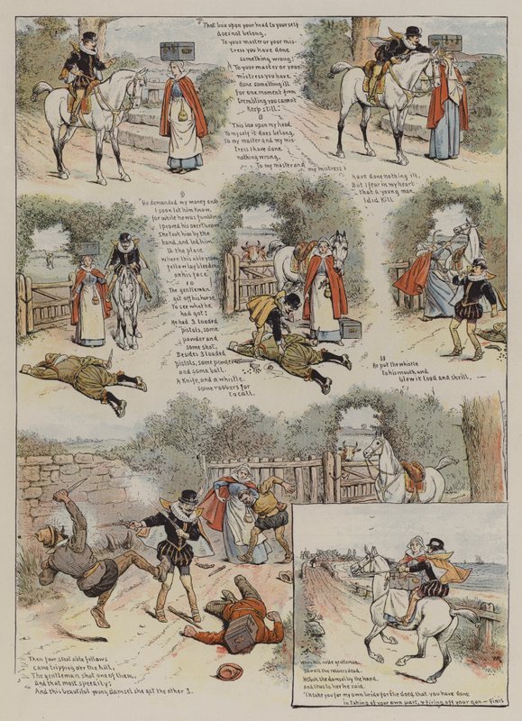De mooie jonkvrouw; of de onbevreesde vrouw door William Ralston