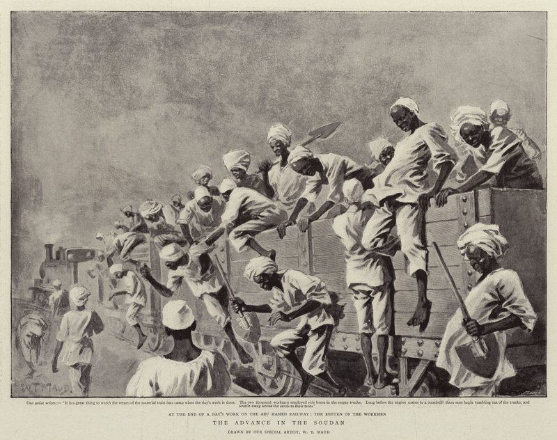 De opmars in de Soedan door William T. Maud