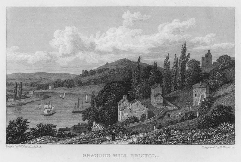 Brandon Hill, Bristol door William (after) Westall