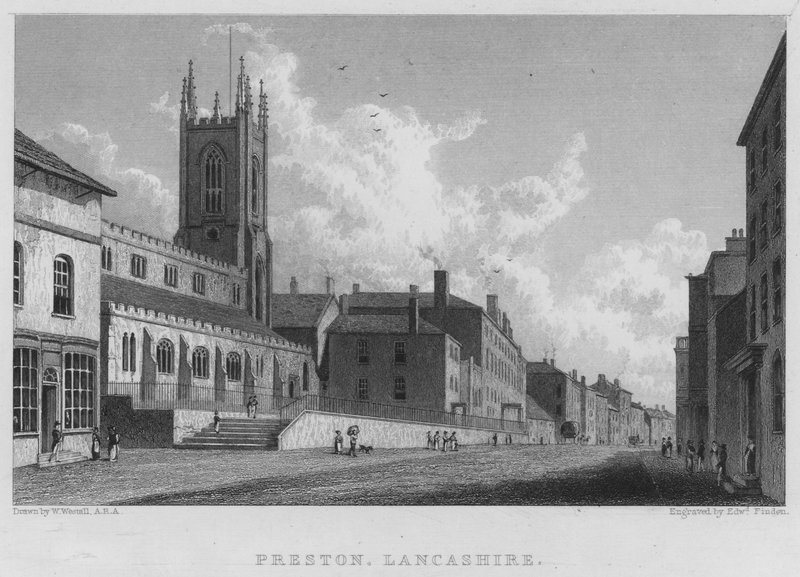Preston, Lancashire door William (after) Westall