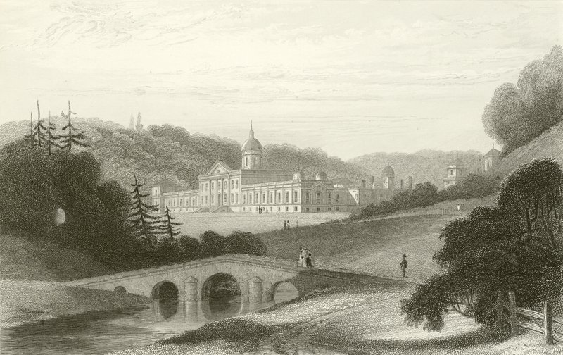 Castle Howard door William Daniell